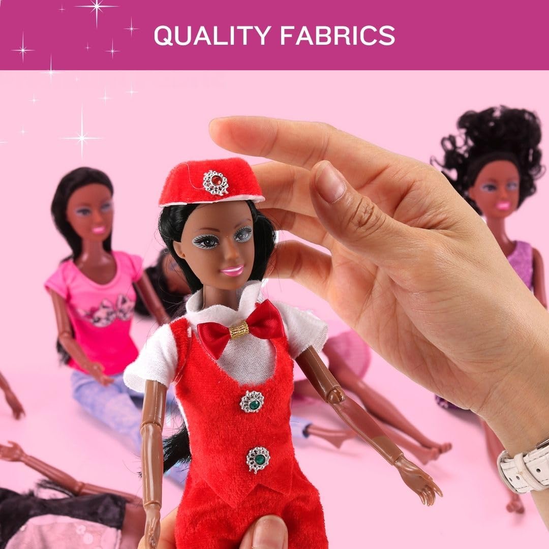 Amazon | Liberty Imports アフリカ系アメリカ人の黒いおもちゃの人形